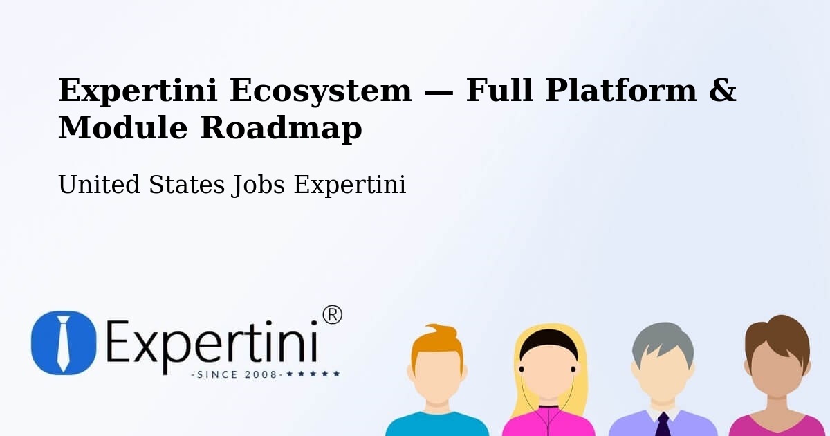 Expertini Ecosystem — Full Platform & Module Roadmap – Hebron