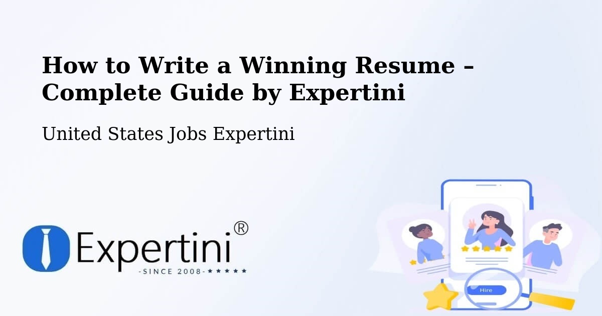 Resume Writing Guide for Job Seekers – Hebron - Hebron, United States Jobs Expertini